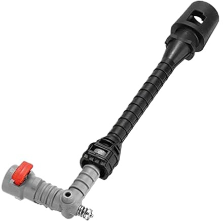 Derwrtup Buse de tuyau d'arrosage haute pression pour lavage de voiture | Tête de pulvérisation robuste pour tuyau d'arrosage de jardin – Barre de nettoyage de douche multifonction pour allées
