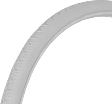HUPQCVX 24x1 3/8 Zoll Vollgummi-Rollstuhlreifen Aus PU, Explosionssicher Und Pannensicher for Manuelle Rollstühle(Gray,One bar)