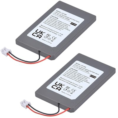 PS3-Controller-Akku, LIP1359-Ersatzakku, Kompatibel Mit Sony Playstation 3 Dualshock 3 CECHZC2E CECHZC2U Controller Und USB(2 PCS Batteries)
