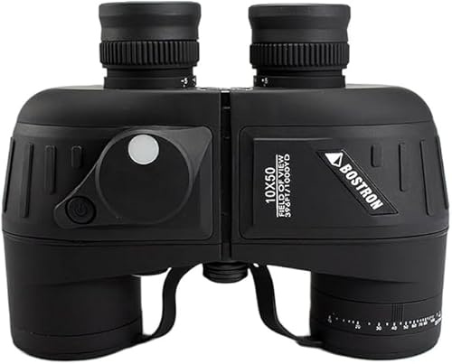 SeaSpix Marine Fernglas 10X50 Entfesseln Sie Die Vision Für All Ihre Maritimen Abenteuer Mit Tasche Und Gurt (Schwarz)