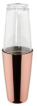ILSA ILS320532 Shaker Mixage Vetro Placcato Rame, 4532