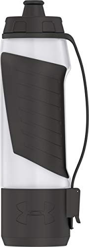 Under Armour Handle-It 24oz squeeze hydration bottle, Clear