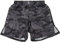 Hardcore Training Kids Shorts Hexagon Camo Kurze Hose Kinder Boxen Fitness BJJ Kickboxing Workout Muay Thai (16 Years, 16_Years)