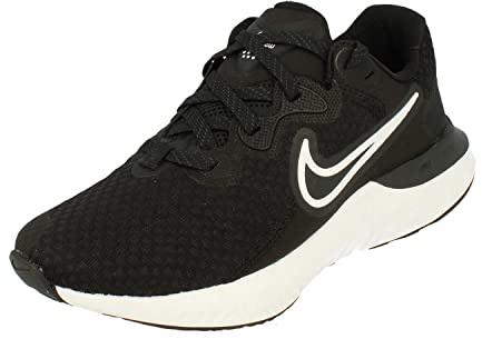 NIKE Renew Run 2 Damen-Laufschuhe CU3505, Sneaker, Schuhe (UK 3 US 5,5 EU 36, Schwarz/Weiß/Dunkelrauchgrau 005)