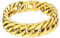 ChainsHouse gold Panzerarmband für herren Punk Gotik Armkette 23cm Biker Armreif für Vatertag Vatertag Geburtstag