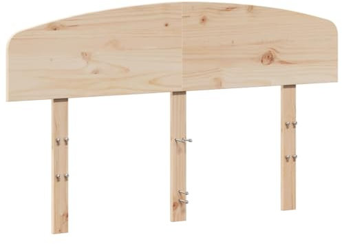 vidaXL Kopfteil 120 cm Massivholz Kiefer