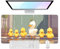 Desk Pad, 32 x 16 XXXL Extended Large Gaming Mouse Pad, Desktop Decor Desk Mat, Men Women Office Supplies and Accessories, Cute Anime Mouse Mat for Laptop & Keyboard, Cute Duck