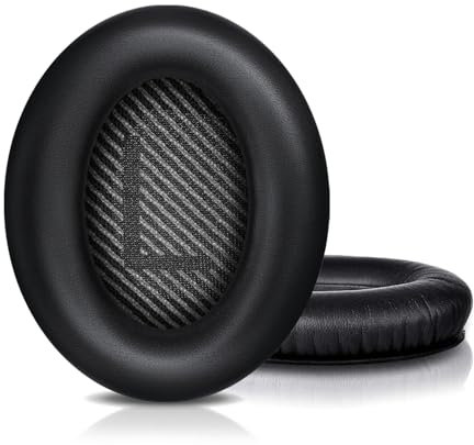 BINGLE Coussinet Bose QuietComfort 35 (QC35) et Quiet Comfort 35 II (QC35 II), Oreillette de Remplacement pour Casque Bose QuietComfort 15 QC15 QC25 QC2 QC35/ SoundTrue & SoundLink Ae2 Ae2i Ae2w