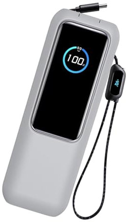 Portables - Funda de transporte de silicona protectora para 25000 mAh y 165 W