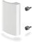 SOTECH 4 Stück Balkontürgriffe SEJA Aluminium / 82 x 52 x 20 mm/weiß Griff
