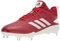 adidas Herren Adizero Afterburner V Baseballschuh, Rot (Power Red/Cloud Weiß/Schwarz), 46 EU