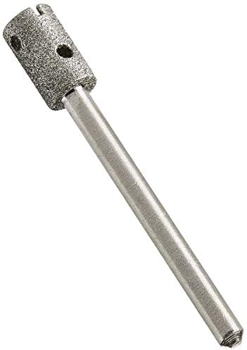Dremel 663 Diamant Glasbohrer, Zubehörsatz für Multifunktionswerkzeug mit 1 Glasbohrer 6,4 mm zum Bohren in Glas