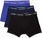 Calvin Klein Trunk 3pk Homme Trunk, Multicolore (C-Black/Blu/Blu), XL