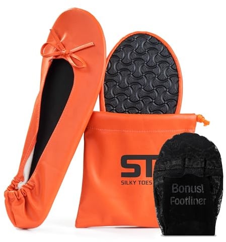 Silky Toes Women's Silky Toes Foldable FlatsSlipper