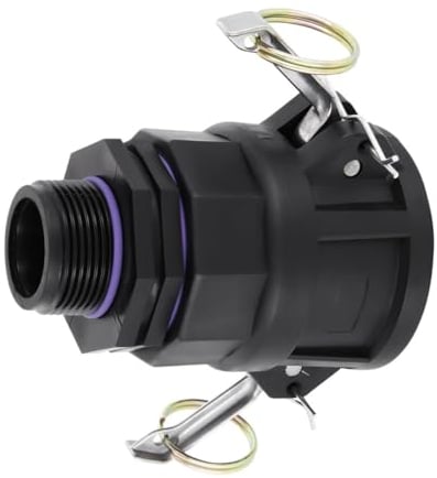 REKUBIK IBC Adapter 2 Camlock Dose - Reduzierung Außengewinde Größe 1 AG
