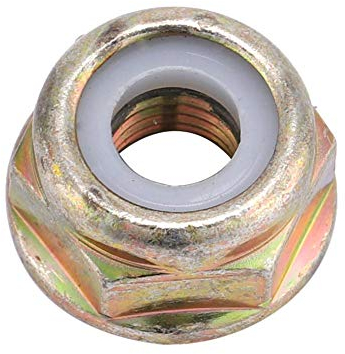 Fdit M10 x 1.25 Linksgewinde Rasenmäher Klinge Mutter Bürste Cutter Rasenmäher Zubehör für Patio Garten