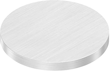 Ronde | Maße: Ø 42x4 mm | mit Längsschliff | V4A