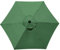 SMLJFO 10 pies 6 Costillas sombrilla reemplazo toldo Cubierta al Aire Libre Mercado Mesa Paraguas toldo Impermeable Anti-Ultravioleta Paraguas reemplazo Tela/Verde