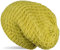 styleBREAKER Unisex Strick Beanie Mütze grob gestrickt, Slouch Longbeanie, Grobstick Winter Strickmütze 04024158, Farbe:Limettengrün