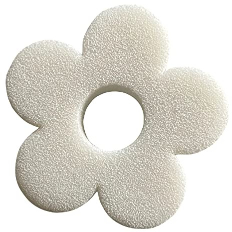 MediMuc Scumflower, Schaumblume - Öl absorbierender Schwamm für Whirlpools - verhindert Schaumbildung - Maße 12 x 12 x 2,5 cm