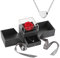 AFSTALR Ewige rose Infinity Rosen mit Rote Rosen Geschenkbox, Eternal Rose Geschenke für Damen Frau freundin verzauberte echte Rose Blume zum Valentinstag