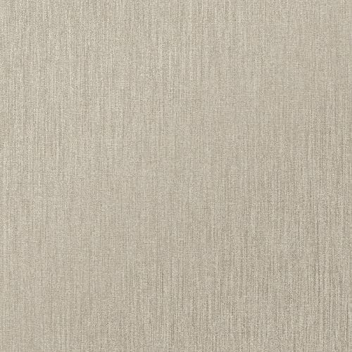 RASCH (U.K) Limited Amara Linen Wallpaper - Modern Wallpaper for Living Room, Bedroom, Fireplace - Decorative Luxury Wall Paper with Realistic Textile Thread Effect & Subtle Gold Glimmer (Beige)