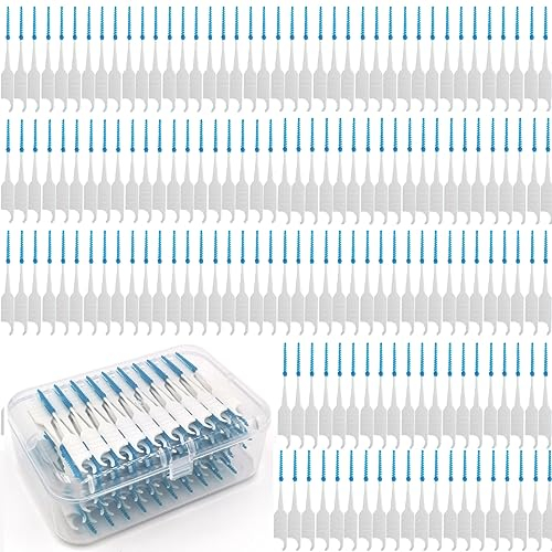 Cepillos Interdentales, FaJoek 200 PCS Palillos Interdentales 0,7mm, Palillos de Dientes Cepillo de Higiene Dental Se Utiliza Para Limpiar Los Dientes