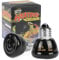 Adiwo 2 Pack 60W Ceramic Reptile Heat Bulb, E27 Base, Infrared Heating, Terrarium Heat Lamp for Reptiles/Snakes/Lizards/Turtles/Bearded Dragons