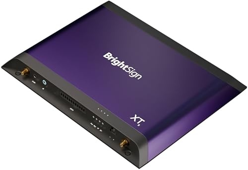 Brightsign Xt245 Digital Signage Player 4k/fulL-Hd, Html5, Hdmi, Lan, RS-232 (xt245)