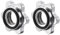 sourcing map Dumbbell Hex Nut, M25 Anti-Slip Lock Collar Screw for Barbell, 6Pcs