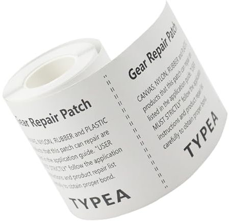 Azxcvbnm Ruban adhésif de réparation de voile résistant à l'eau pour bâche, camping-car, auvent, bâche