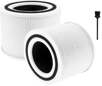 2Pcs Replacement Filter ，Compatible For LEVOIT， Core P350/P350-RF Pet Air Purifier,3-In-1 H13 HEPA Filter&Activated Carbon Filter