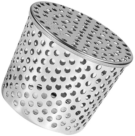 SEWOART Filtro Bajante Metálico Rejilla Desague Protector De Canalones Cubiertas De Canalones Acero Inoxidable Protección Desague Bajantes Filtro