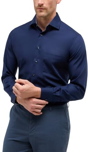 ETERNA Male Original Shirt MODERN FIT 40_H_1/1, 1/1, Navy