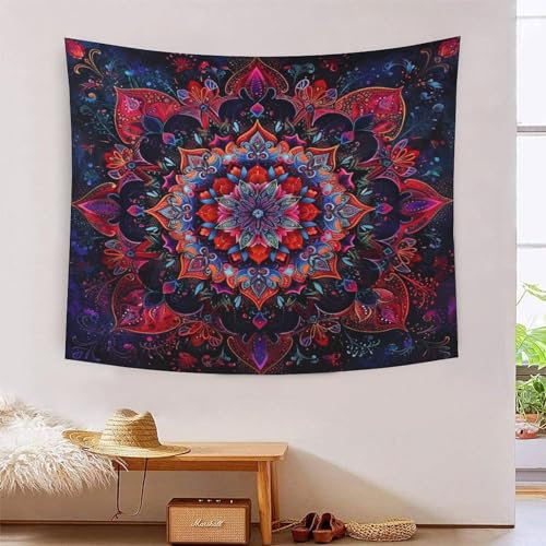 GQLIDDAOE 3D Druck Bohemia Wandteppiche Poster Ornament Wandbehang Wandteppich Raumteiler Vorhang Für Wohnzimmer Schlafzimmer Tapisserie 150cmx200cm