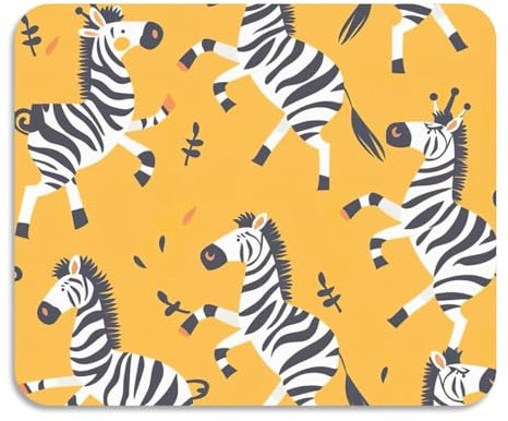 Zebras Tapis égouttoir à vaisselle avec envers en caoutchouc antidérapant pour comptoir de cuisine, 50 x 40 cm