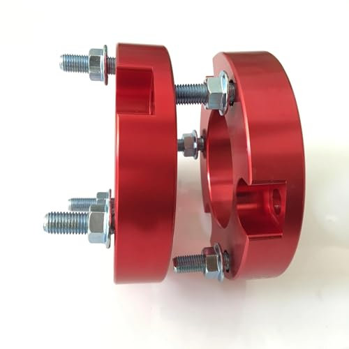 SQOFJGIGN Wheel Spacers Embers Frontlift-Kit für Toyota für Hilux universelle Frontdämpfer-Stoßdämpferdichtung, 25 mm, 1 Paar Spurverbreiterung Distanzscheiben