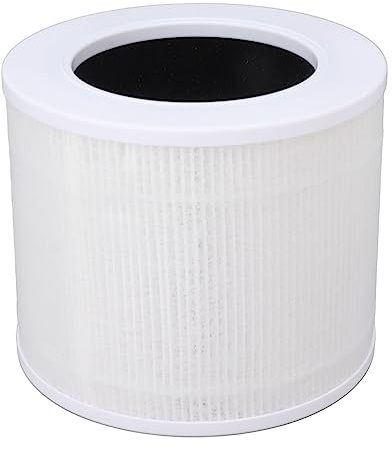 Air Purifying Replacement Filter - True HEPA Filter, Compatible with LEVOIT Core Mini RF, Captures Smoke & Odors, Durable ABS, Easy Installation, Home Use, Single Pack