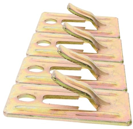 Gadpiparty Kit de Montage pour Chauffe-eau Mural, 4 Pièces en Acier | Support en Métal, Vis et Chevilles Incluses, Charge Élevée, Design Antidérapant pour Installation Simple