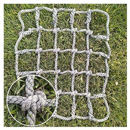Red de cuerda de escalada para niños, 1 x 9 m, escalera para casas de árboles y patios traseros, equint para jugar al aire libre para niños activos, escalada segura para aventuras divertidas y