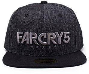 Far Cry 5 - Denim Logo Snapback Mütze Schwarz