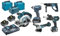 Ensemble de 5 machines MAKITA 18 V Li-Ion 5 Ah - DLX5039PTJ