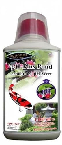 (Grundpreis 15,98/Liter) Aquatec Solution PH-Plus erhöht zuverlässig den PH-Wert im Süsswasser-Aquarium oder Teich, 500ml