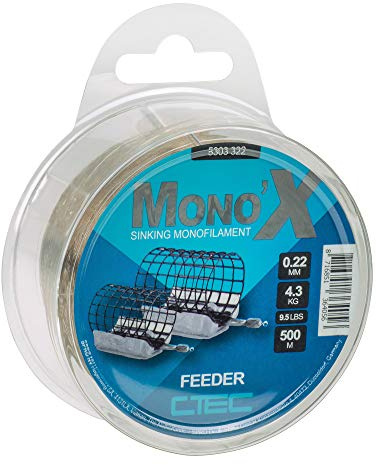 Ctec Mono X Feeder Brown 0.30Mm/7.6Kg 400M