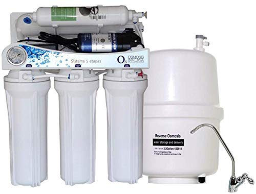 GASMOBE Sistema de ósmosis inversa con bomba(incluidos todos los accesorios para su INSTALACIÓN).