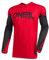 O'NEAL | Motocross-Trikot | Enduro MX | Atmungsaktives Material, gepolsterter Ellenbogenschutz, Passform für maximale Bewegungsfreiheit | Element Jersey Threat | Erwachsene | Rot Schwarz | Größe M