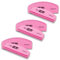 6Pcs Nail Buffers Half Moon Shape Double Sided 180/240 grit Sanding Blocks Sponge Nail Buffer Tools for Natural Nails Artificial Nails Acrylic Gel Tips