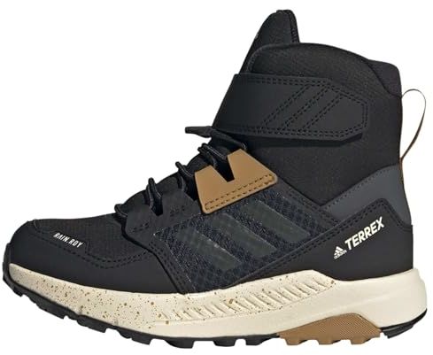 adidas Unisex Kinder Terrex Trailmaker High Cold.RDY Hiking Shoes, Core Black/Grey Six/Mesa, 38 EU