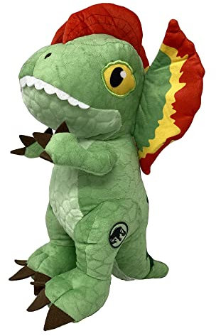 Jurassic World Plüschtier Dilofosaurus Dinosaurier 35 cm