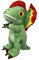 Jurassic World Plüschtier Dilofosaurus Dinosaurier 35 cm
